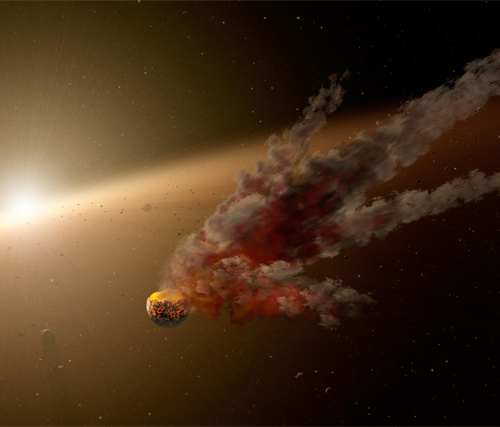 Астероиды образовались в столкновениях протопланет