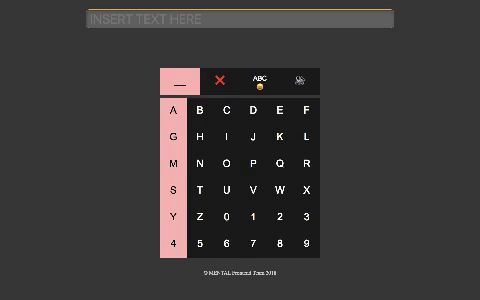 Программа для ввода текста при помощи нейроинтерфейса