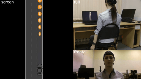 Процесс обучения игре с помощью нейроинтерфейса