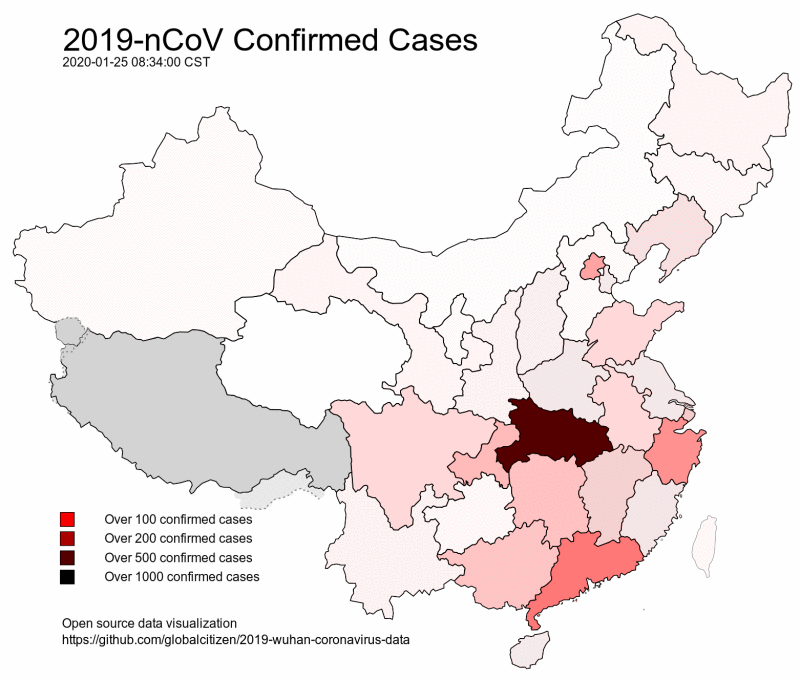 2019 Wuhan Coronavirus Data