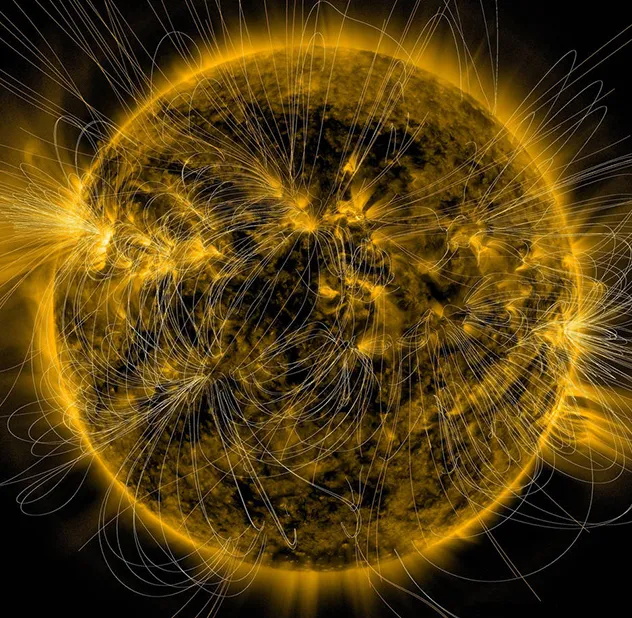 FAQ: Магнитная карта Солнца