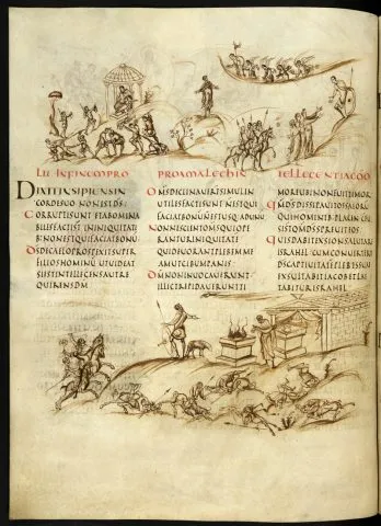 Лонгриды: Что может рассказать каролингская книжная миниатюра