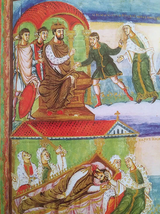 Лонгриды: Что может рассказать каролингская книжная миниатюра