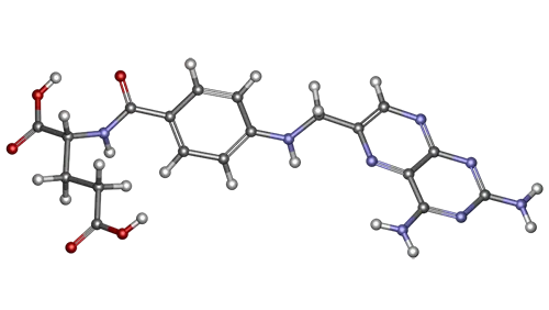 Модель молекулы аминоптерина