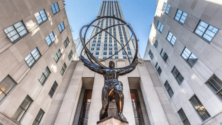 Статуя Атланта у Рокфеллер-центра (1937), James McNellis