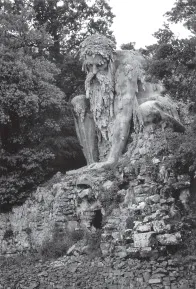 Джамболонья. Аллегория Апеннин 1580 г. Вилла Пратолино. Валья, Италия