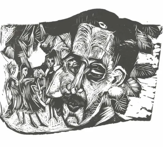 Людвиг Бинсвангер, портрет работы Эрнста Людвига Кирхнера