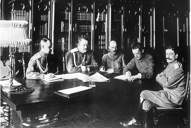 Заседание военного министерства Временного правительства 4 состава