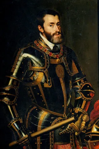 Император Карл V Габсбург. Хуан Пантоха де ла Крус