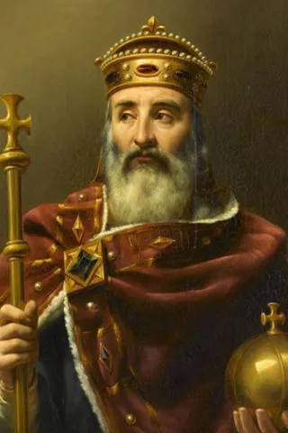 Карл Великий. Картина французского художника XIX в. Л.-Ф. Амеля