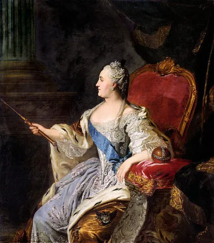 Ф. С. Рокотов — Портрет Екатерины II. 1763