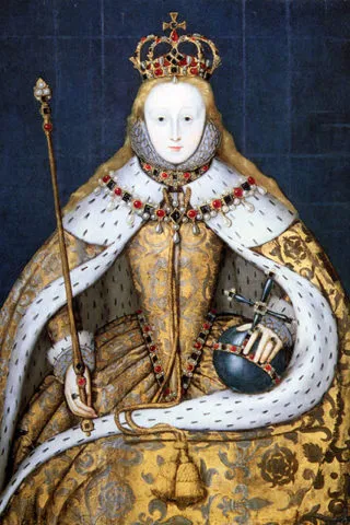 Коронационный портрет Елизаветы I Тюдор