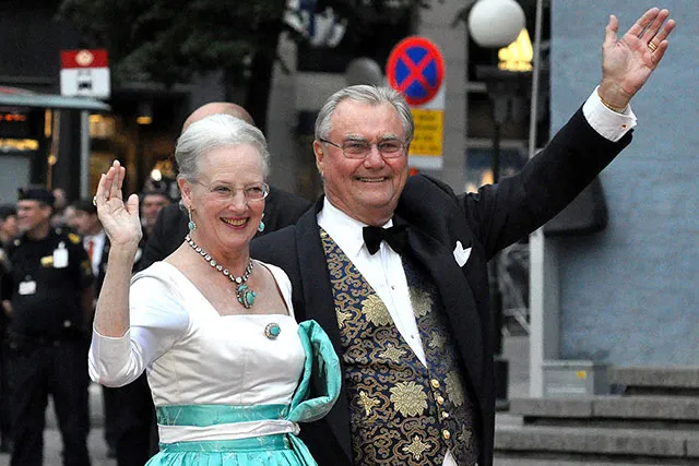 Королева Дании Маргрете II и принц-консорт Хенрик Датский в Стокгольме