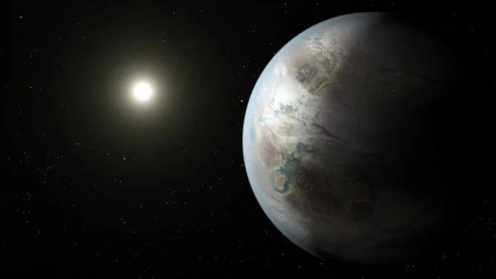 Kepler-452 b в представлении художника