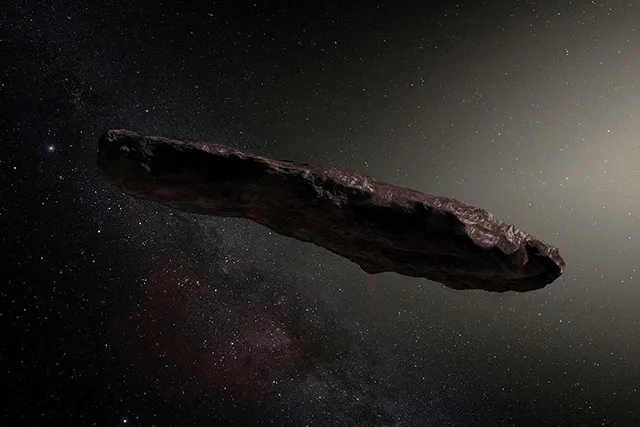 Оумуамуа глазами художника