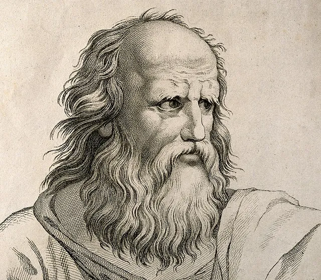 Plato. Etching by D. Cunego, 1783