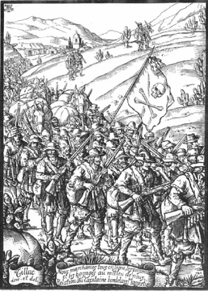 Флибустьеры на марше. Иллюстрация Пабло Тийяка