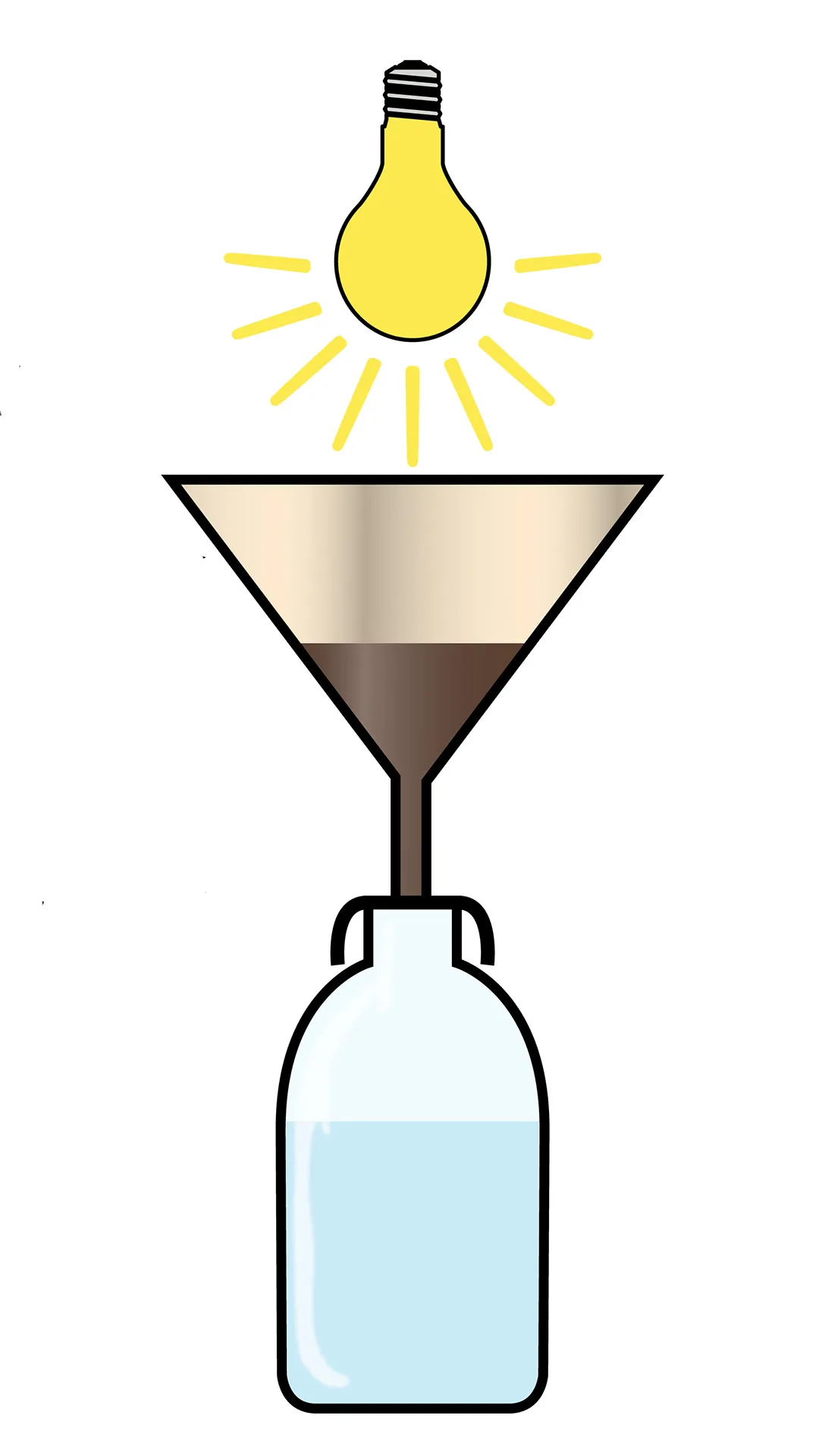 Воронка Берлезе используется для сбора клещей из образцов почвы