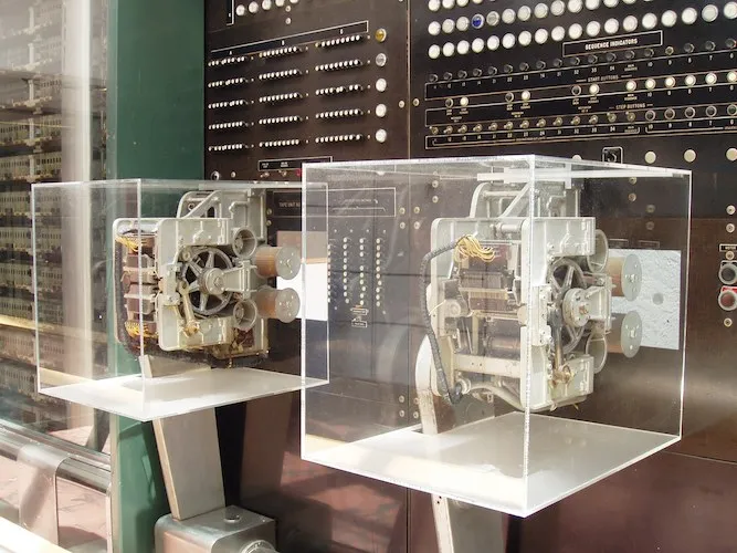 Деталь ввода-вывода и управления аппарата «Марк-I»