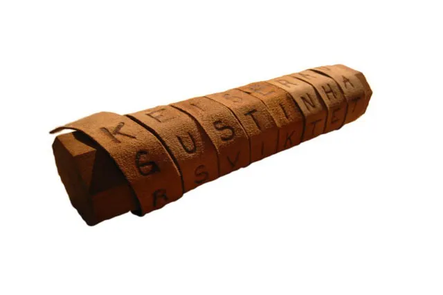 Скитала - одно из древнейших криптографических устройств // historyofciphers.blogspot.ru