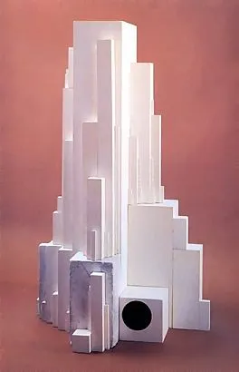 Казимир Малевич. Архитектон «Гота», гипс, 1923 год