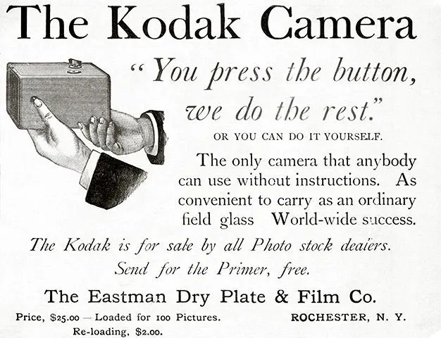 Слоган компании Kodak, 1888