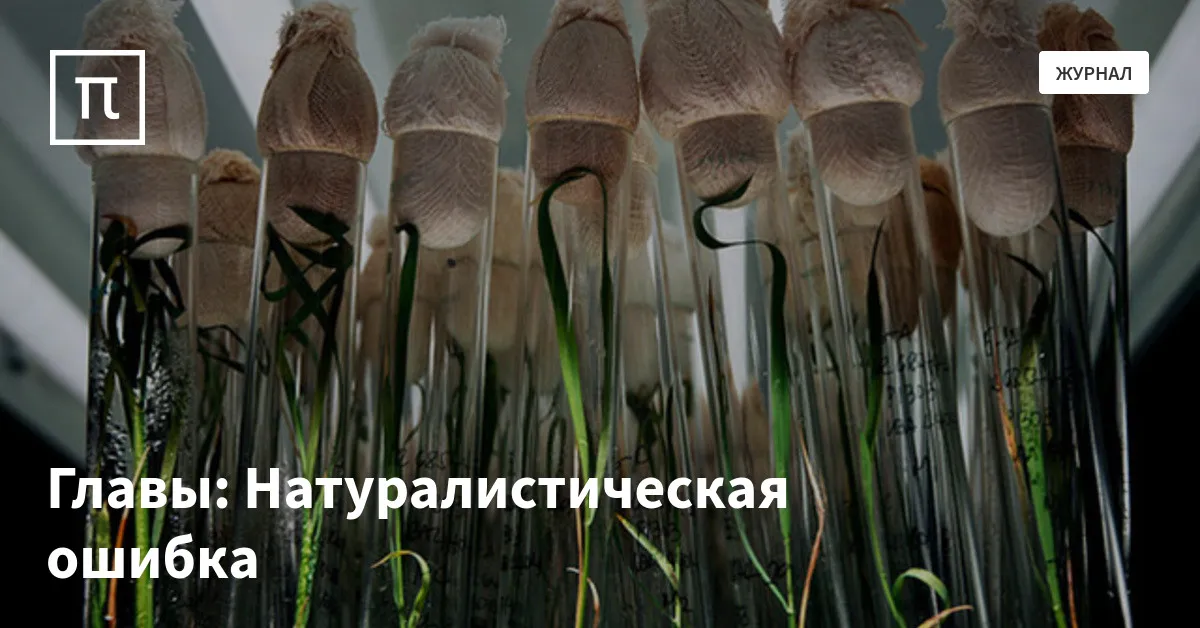 Главы: Натуралистическая ошибка — все самое интересное на ПостНауке