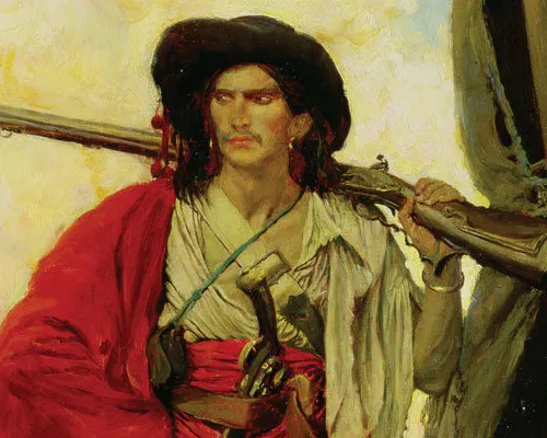 Буканьер. Иллюстрация Говарда Пайла (1911)