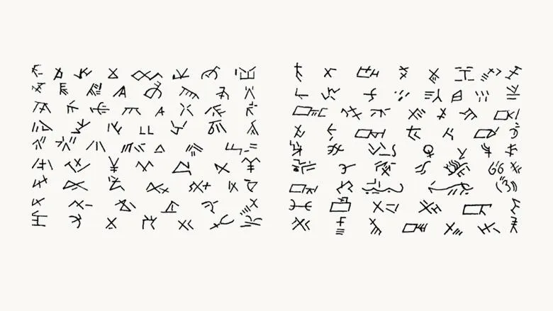 Пус (удмуртская тамга); из книги С. Н. Виноградова «Кладезь удмуртской