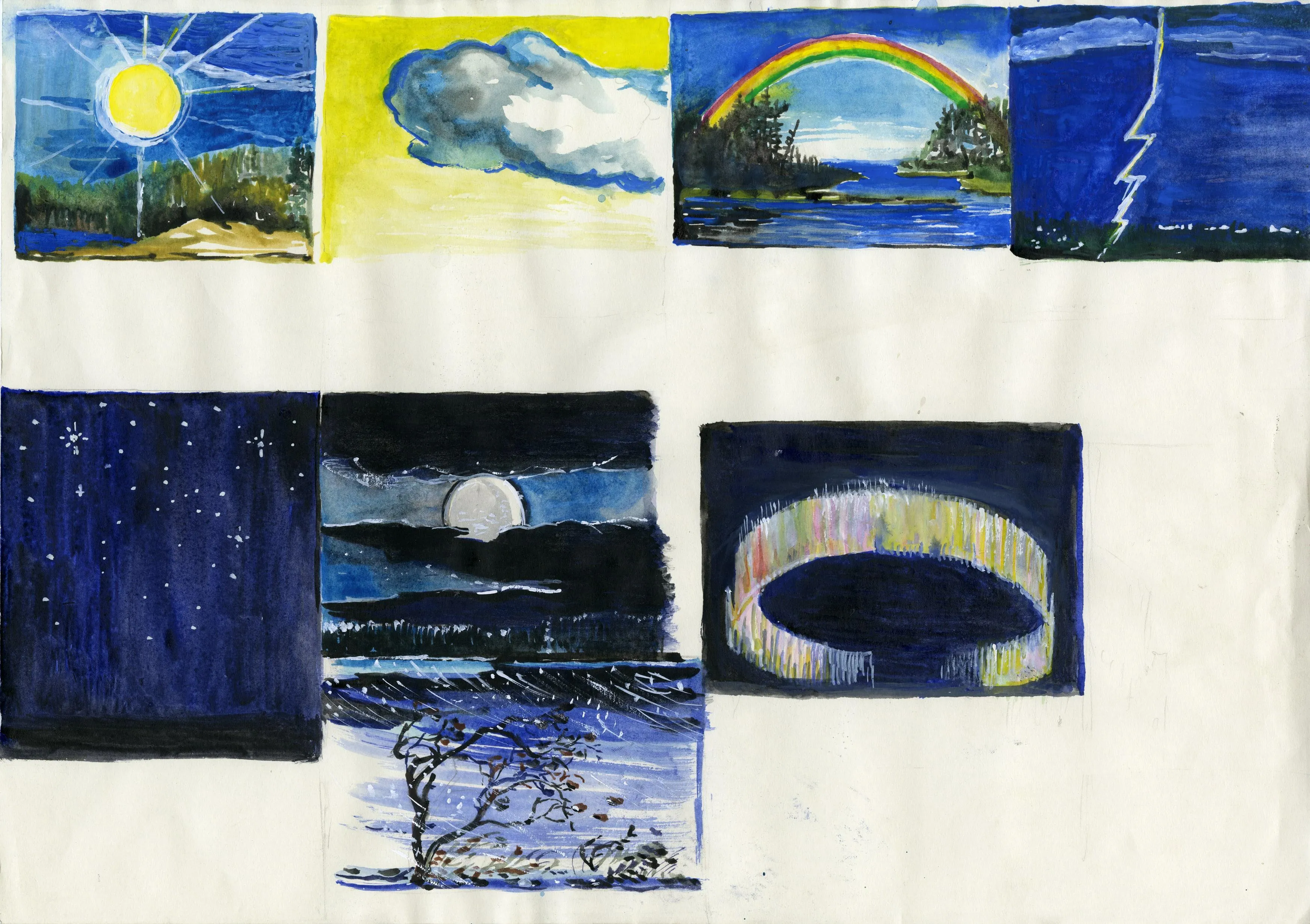 Рисунки Ивана Ивановича Силкина (1959–2013), художника из лесных энцев, подготовленные для картинного словаря