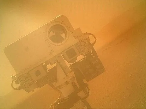 Селфи Curiosity, 2012