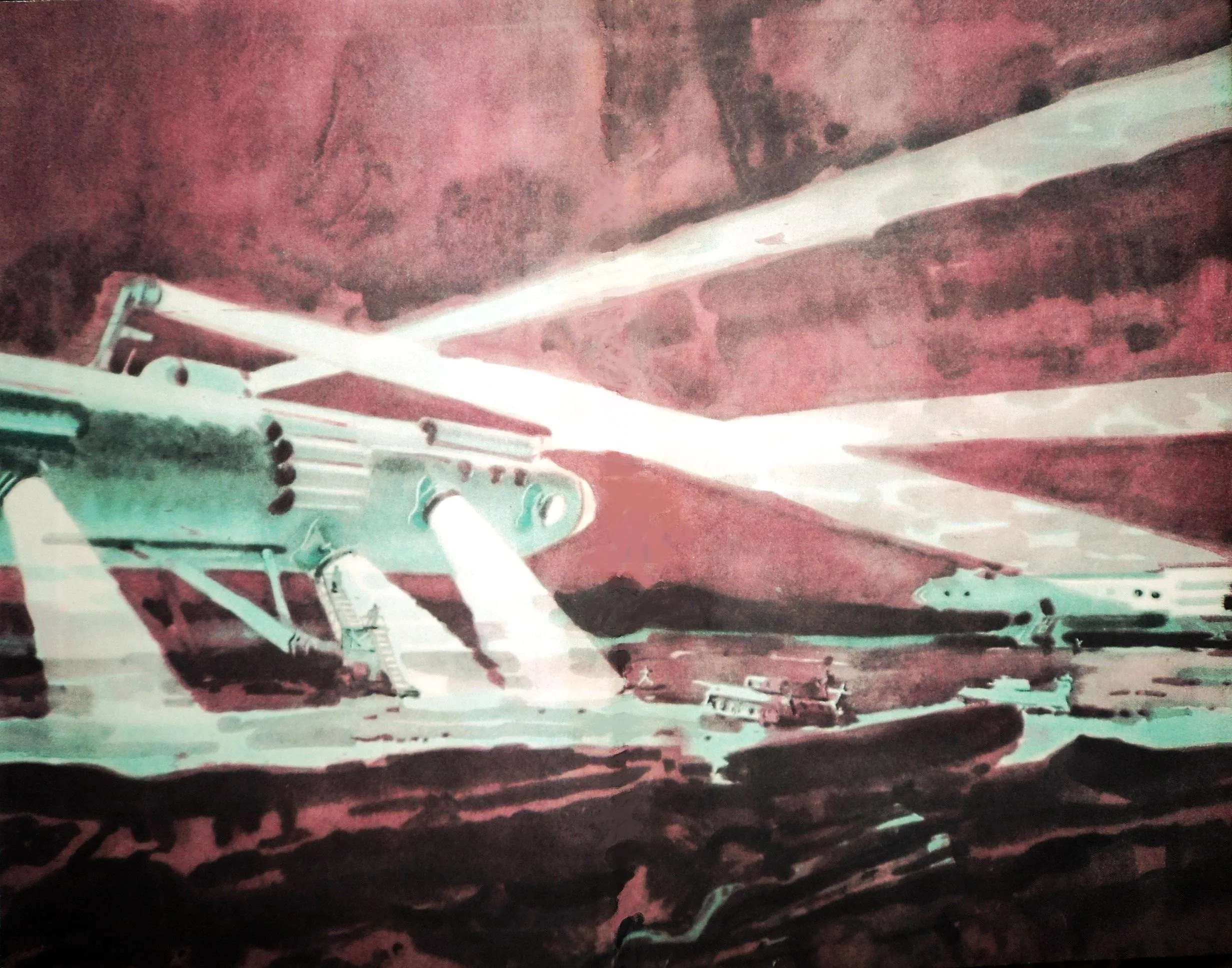 Иллюстрация к роману «Туманность Андромеды», Звездолёт Тантра / commons.wikimedia.org