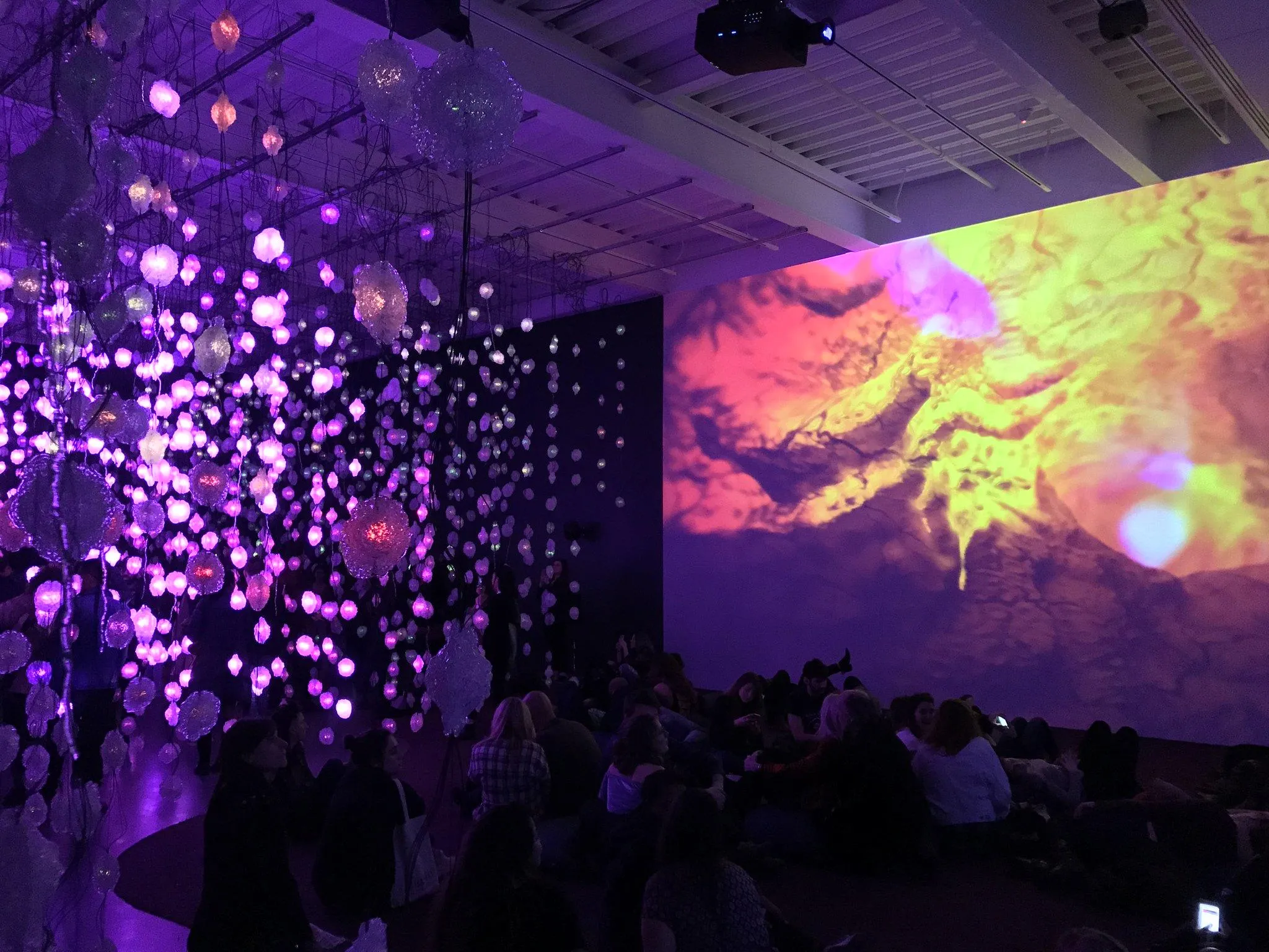 Выставка Пипилотти Рист «Pixel forest» / Rori.D