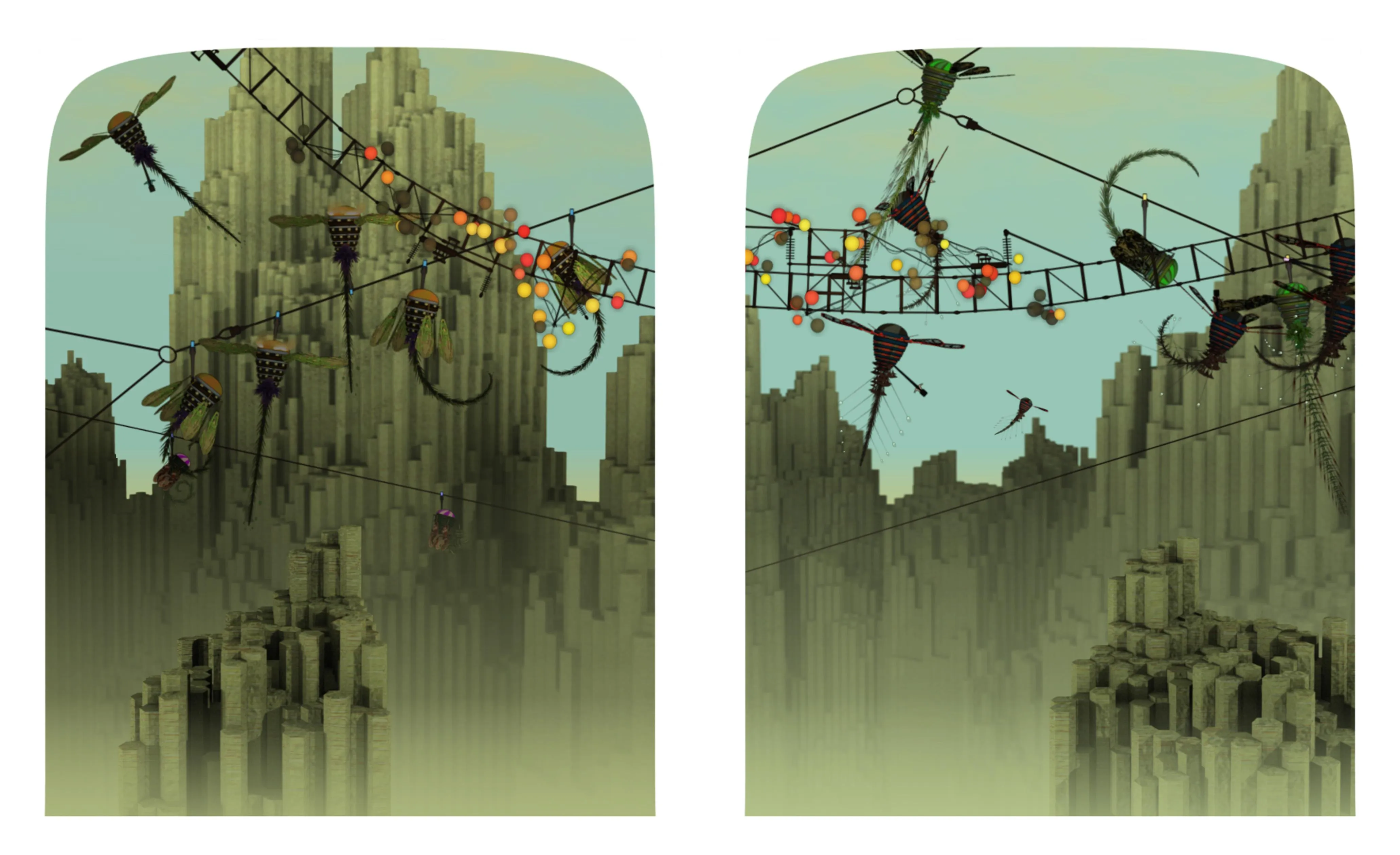 Пропущенный зов туманных горных волчков/ Lost Calls of Cloud Mountain Whirligigs (2009-10)